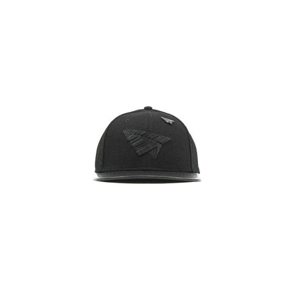 Original Crown Melton Wool & Leather Strapback (Triple Black)