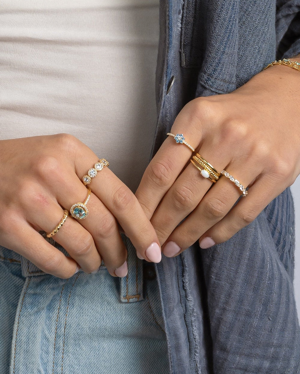 Opal Oval Ring
