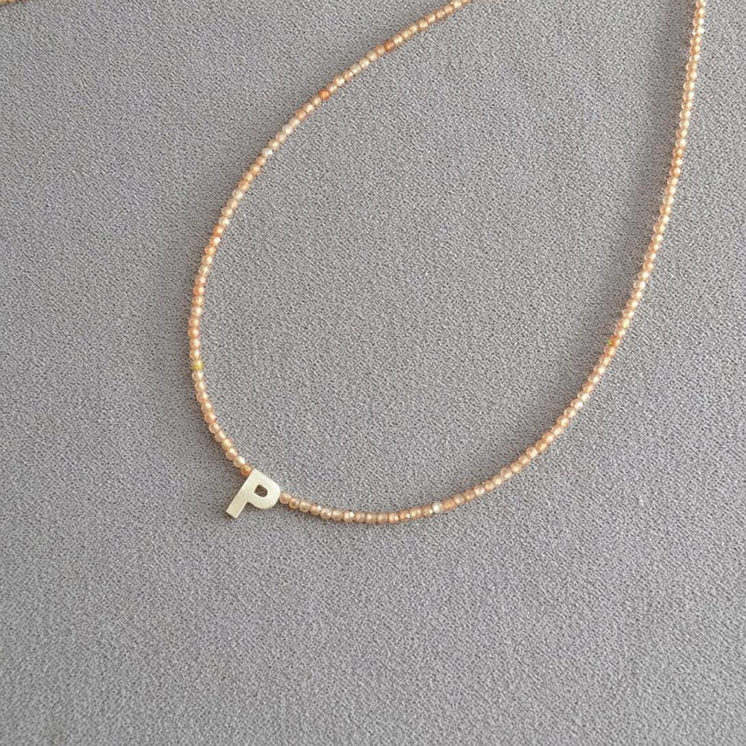 üì¢üì¢40% OFF !! ‚è∞Romantic Initial Beaded Choker Necklace
