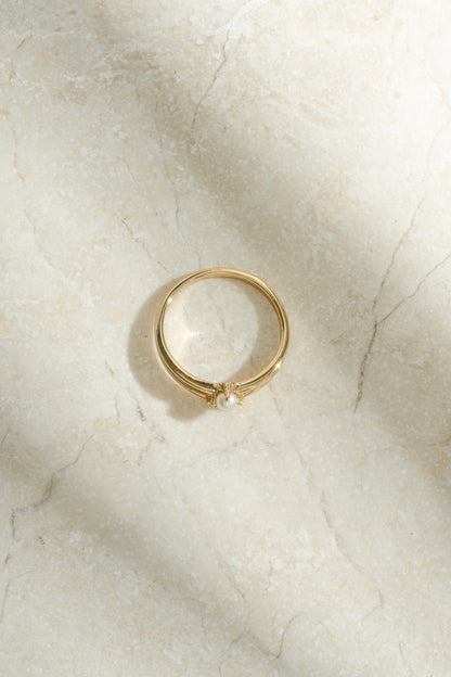 Pearl Ring Set