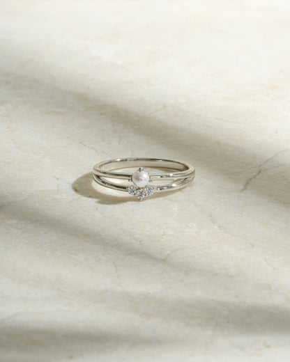 Pearl Ring Set