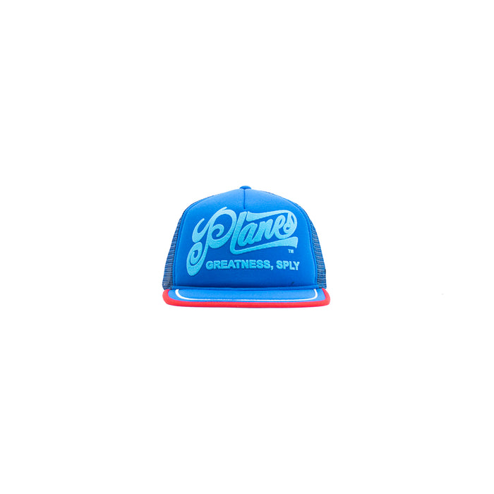 Planes Greatness Trucker Hat (Nautical Blue)