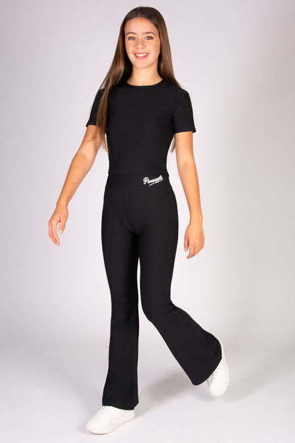 Rib Flare Trousers
