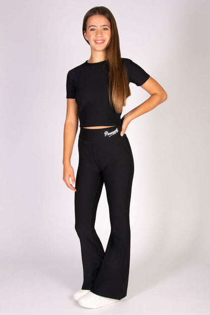 Rib Flare Trousers