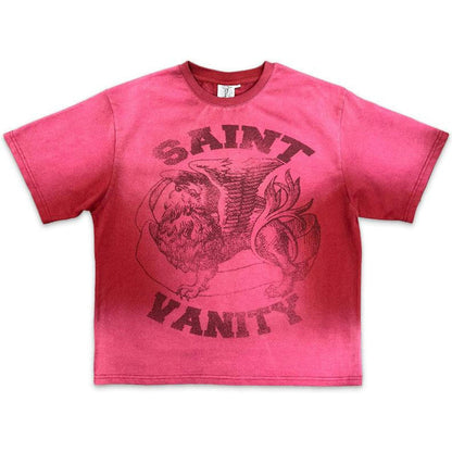 Saint Vanity Griffin Tee Burgundy