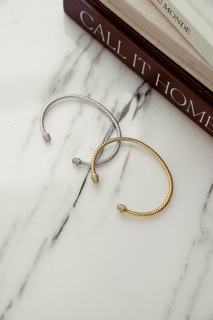 Twisted Bangle Cuff