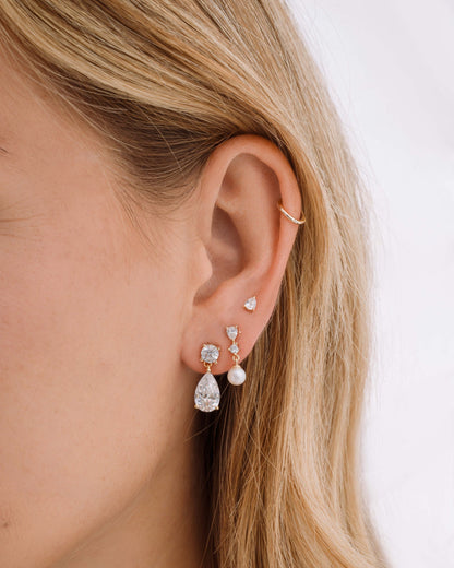 Camille Pear Drop Earrings