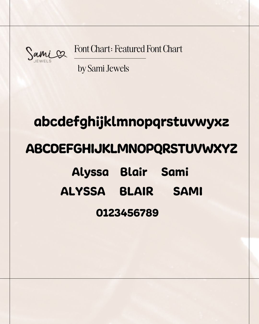 Custom Multiple Name Necklace