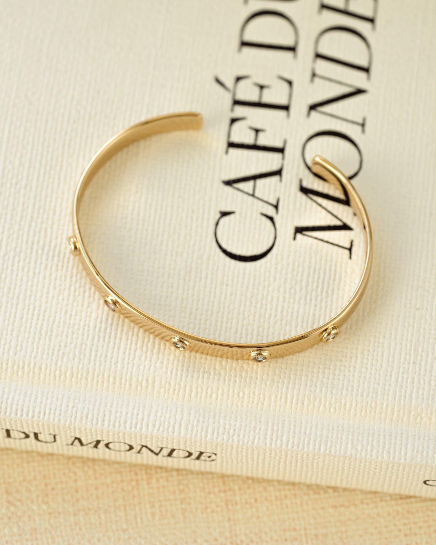 Adjustable Bezel Cuff