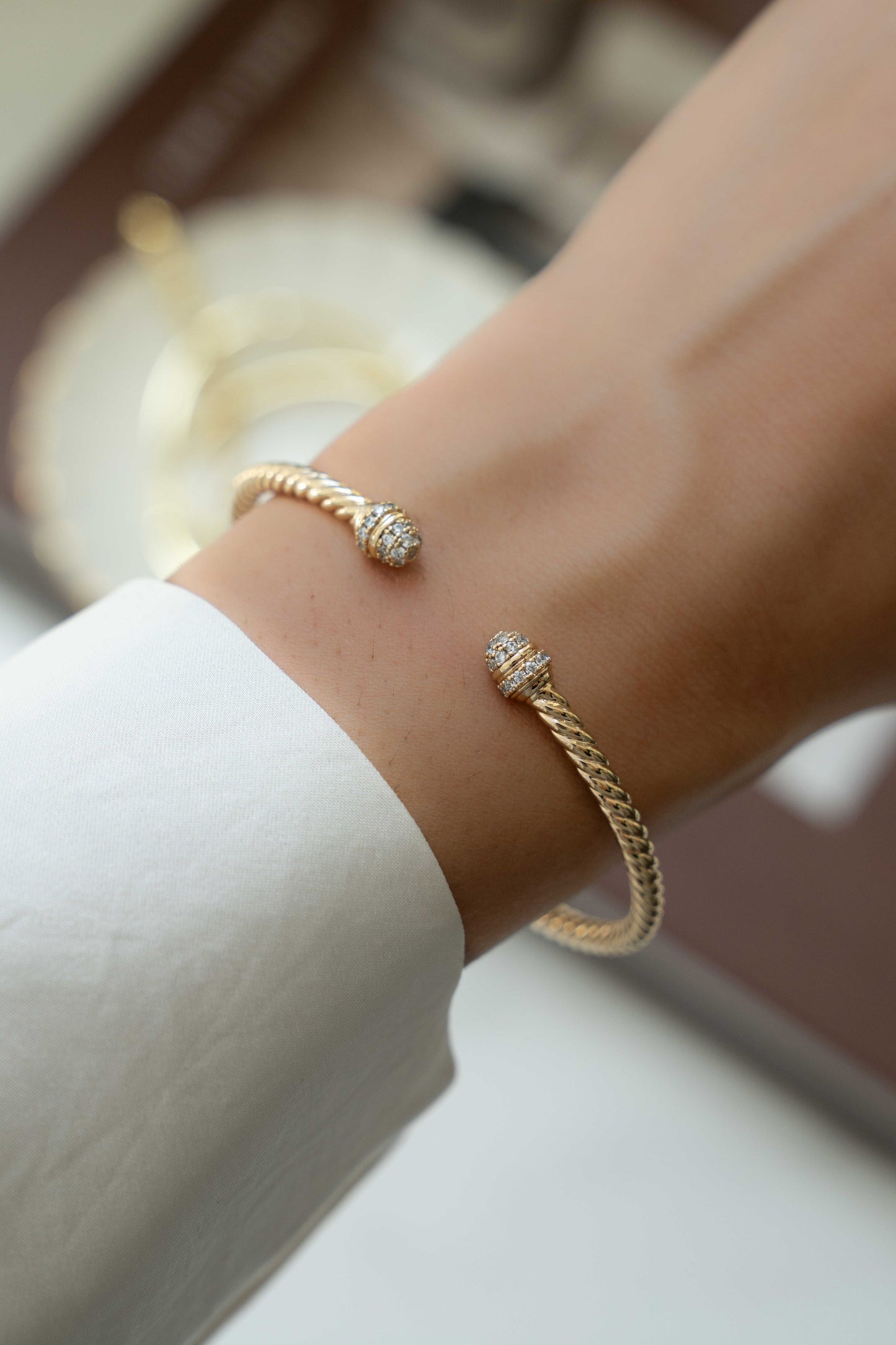 Twisted Bangle Cuff