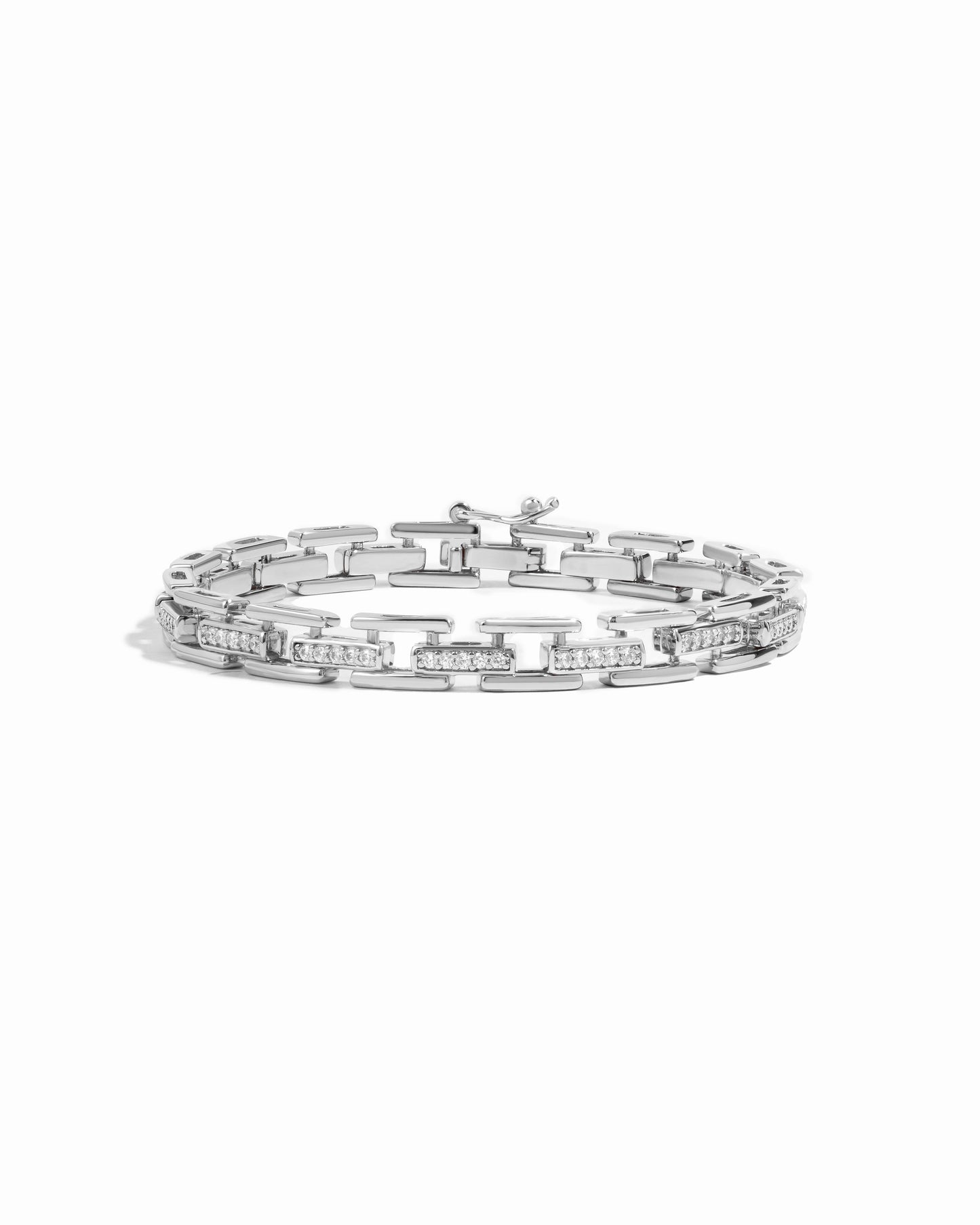 CZ Link Bracelet