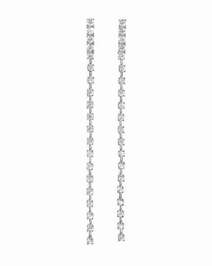 Diamond Line Earrings