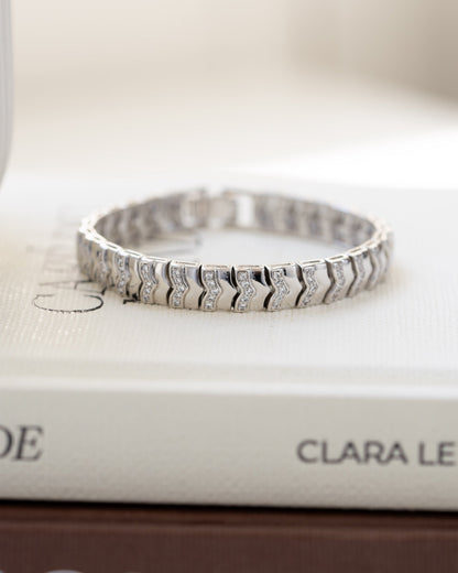 Chevron Chain Bracelet