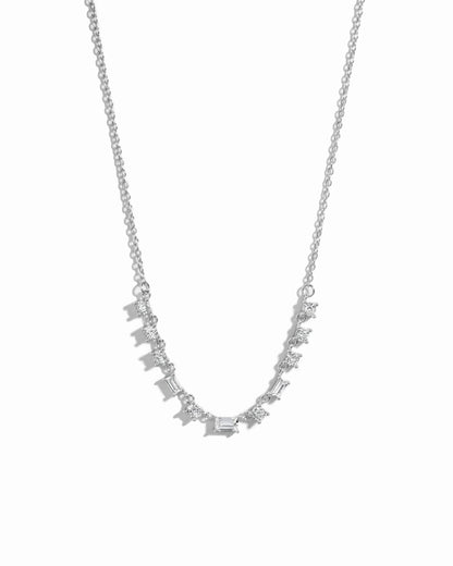 Baguette Line Necklace