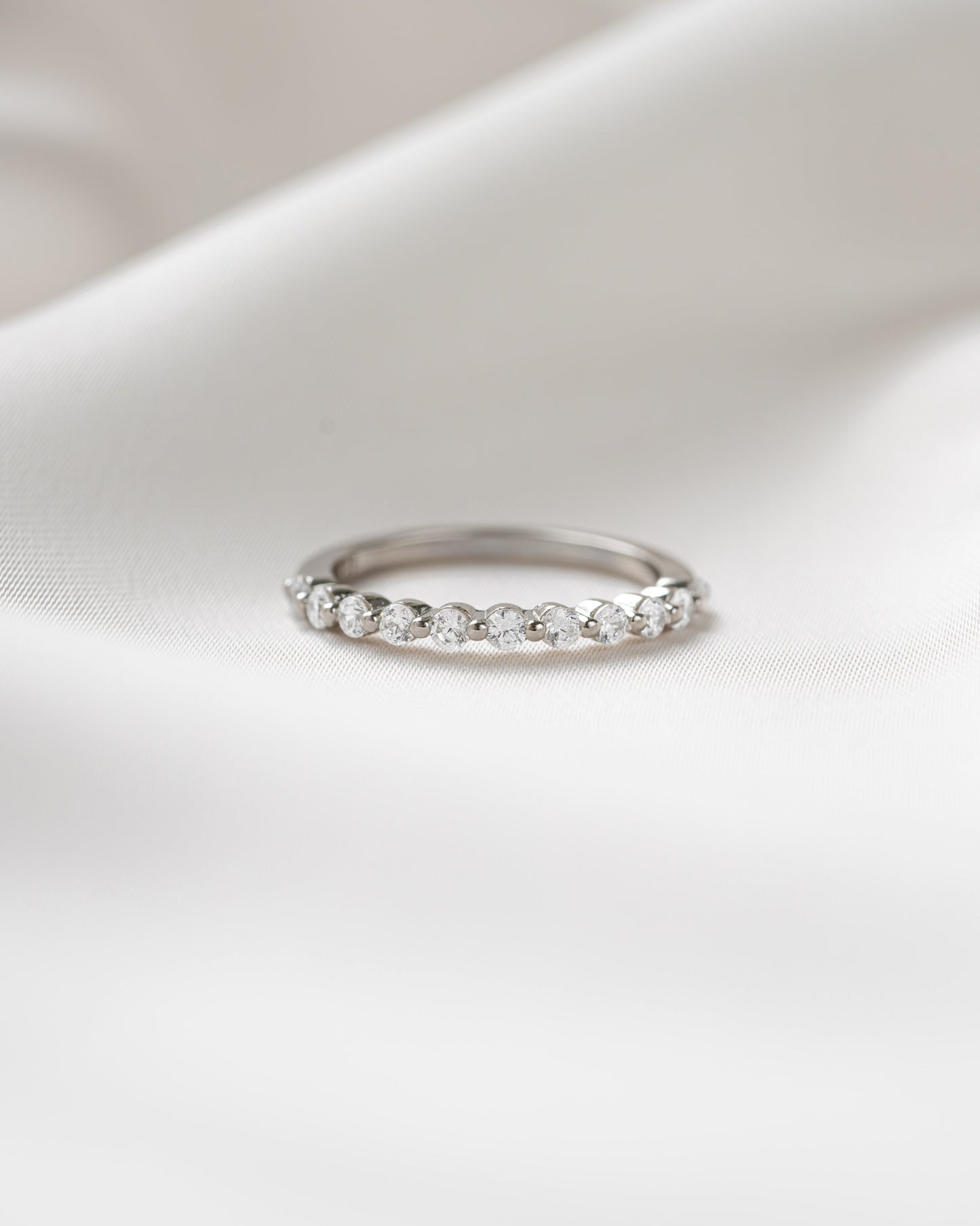 2mm CZ Stacking Ring