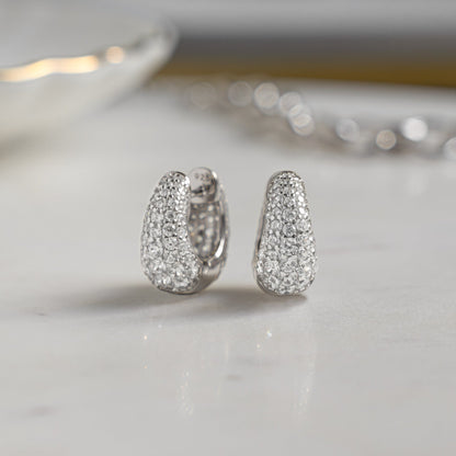 Basket Pave Hoops