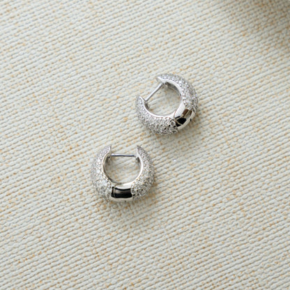 Basket Pave Hoops