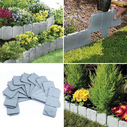 ü™ªHigh-quality, durable simulated stone garden fenceü™ª