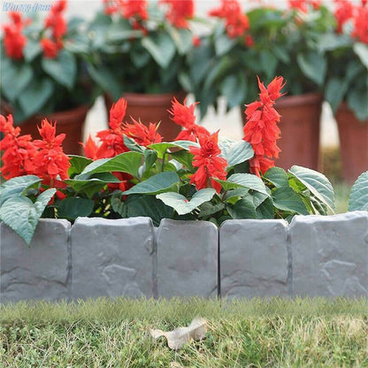 ü™ªHigh-quality, durable simulated stone garden fenceü™ª