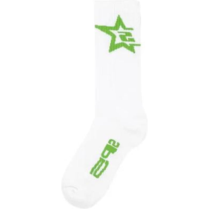 SP5 Socks White/Green