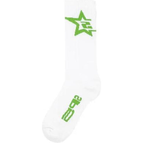 SP5 Socks White/Green