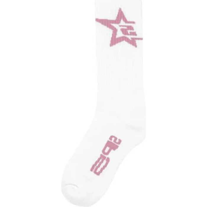 SP5 Socks White/Pink