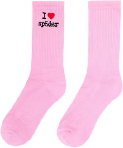 Sp5der Souvenir Socks Pink