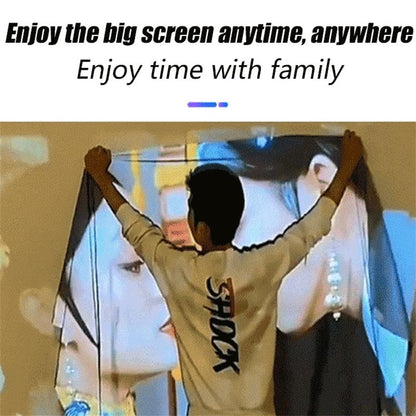 ‚è∞üì∫HD Matte White Projection Screen, Immersive Home Theaterüé¨üåü