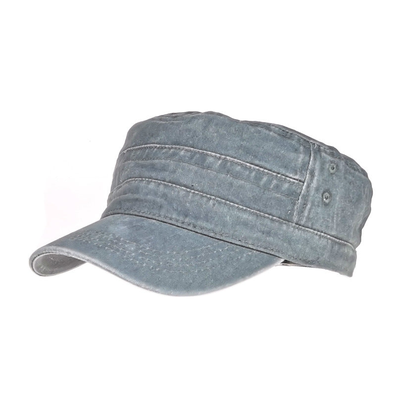 üì¢üì¢30% OFF‚è∞ Flat-Top Duckbill Cap ‚Äì Fashionable, Breathable, Distressed