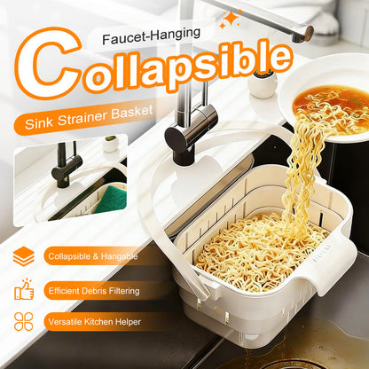 ü•¶40% OFF!üçÖCollapsible Faucet-Hanging Sink Strainer Basket