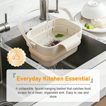 ü•¶40% OFF!üçÖCollapsible Faucet-Hanging Sink Strainer Basket