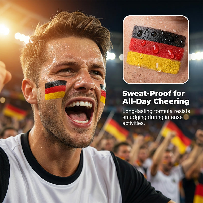 ‚öΩNational Flag Face Paint Stick for Sports Fans
