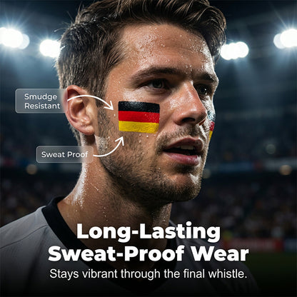 ‚öΩNational Flag Face Paint Stick for Sports Fans