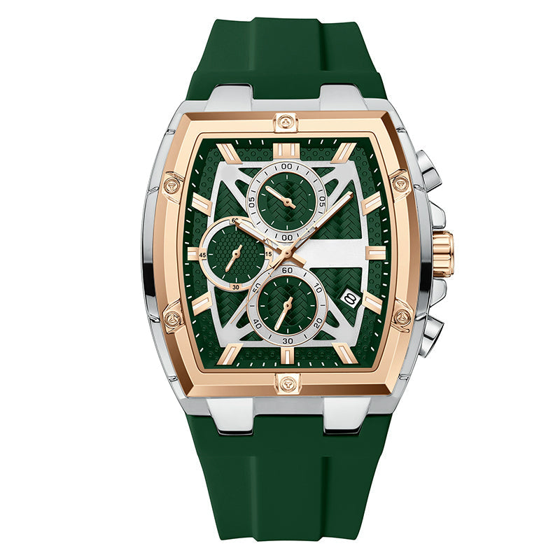 üî•Modern Barrel-Shaped Case Watch for Men