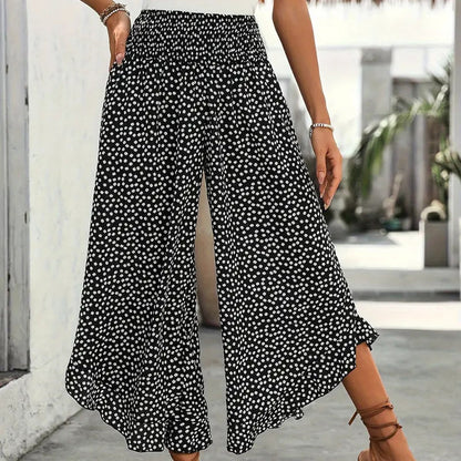 üå∏Women‚Äôs Flowy High Waist Wide-Leg Pants üî•