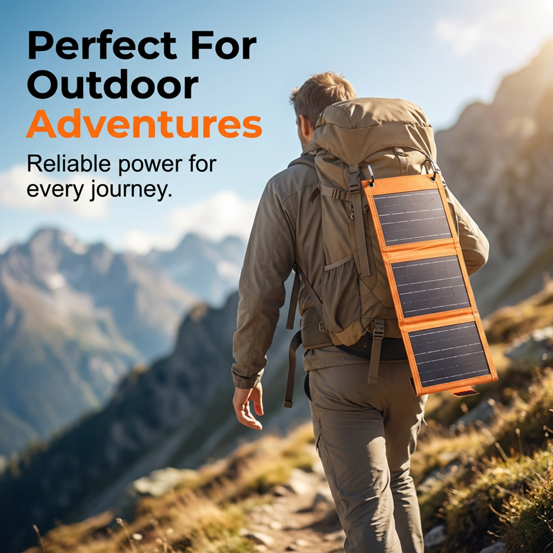 ‚òÄÔ∏è Portable Solar Panel ‚Äì Foldable, USB Charging, Weather-Resistant
