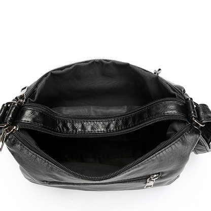 üì¢üì¢ Women's Soft PU Leather Multi-Pocket Crossbody Bag