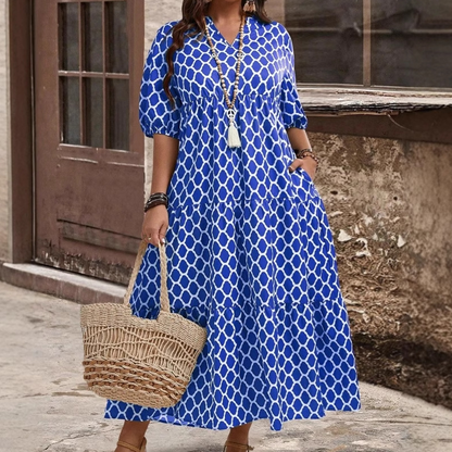 üì¢üì¢30% OFF !! ‚è∞Women's Casual Bohemian Printed Maxi Dress
