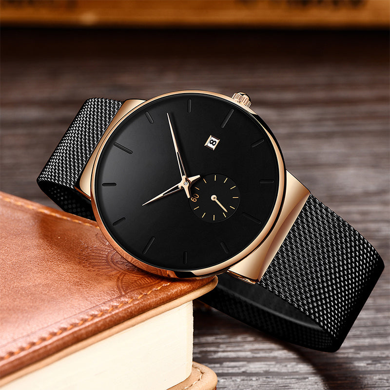 ‚è≥Men's Minimalist Waterproof Quartz Watch‚åö