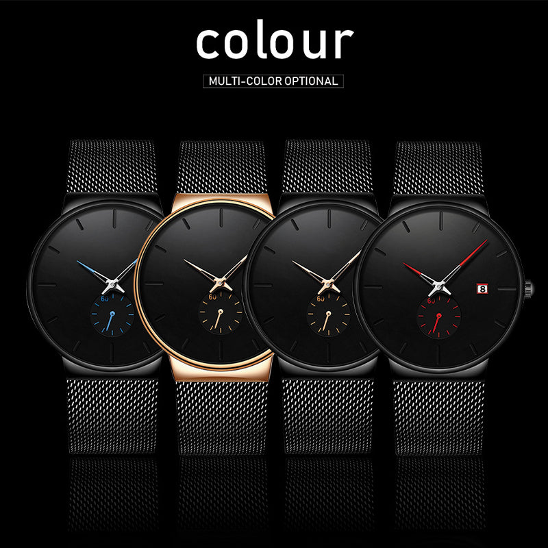 ‚è≥Men's Minimalist Waterproof Quartz Watch‚åö