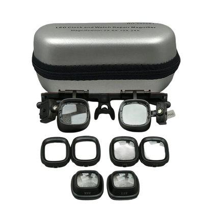 üî¨ LIMITED-TIME 49% OFF! ‚ú® Precision LED Magnifier Glasses ‚Äì Interchangeable Lenses, Dual LED, Hands-Free üí°