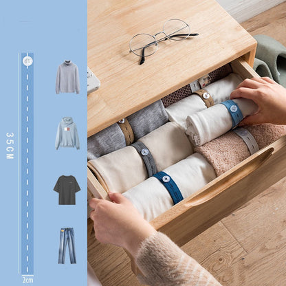 Adjustable Elastic Clothing Organization Bands ‚ú®