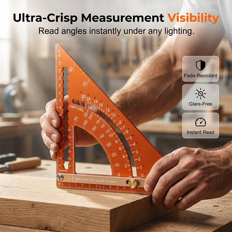 üìê LIMITED-TIME 30% OFF! ‚ú® Precision Woodworking Triangle Square ‚Äì Alloy, Adjustable, Anti-Rust üõ†Ô∏è