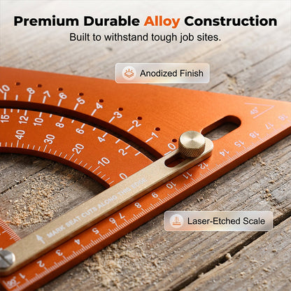 üìê LIMITED-TIME 30% OFF! ‚ú® Precision Woodworking Triangle Square ‚Äì Alloy, Adjustable, Anti-Rust üõ†Ô∏è