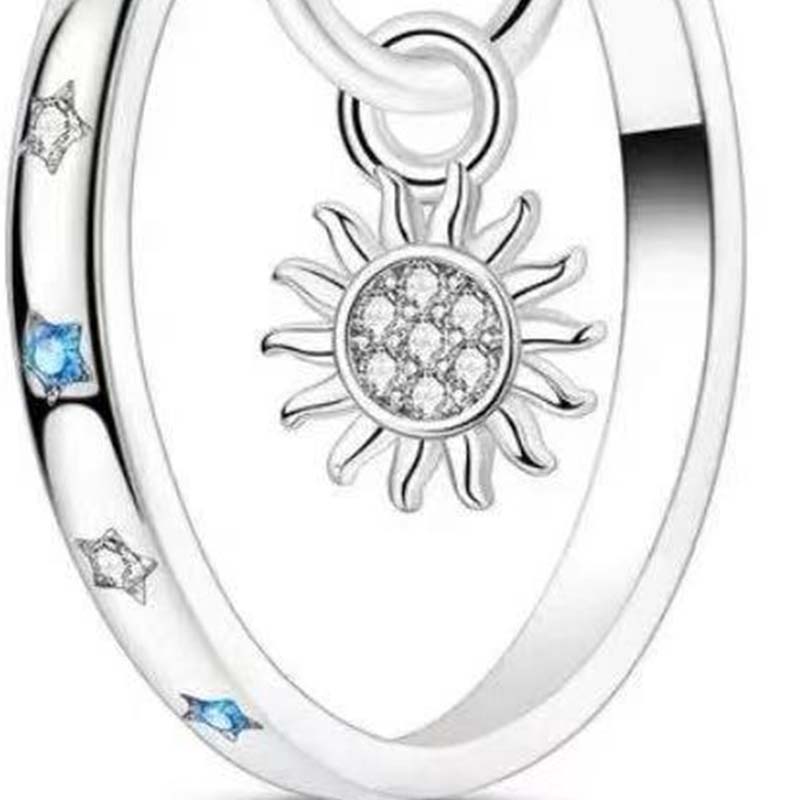 Celestial Double Layer Hoop Earrings ‚ú®