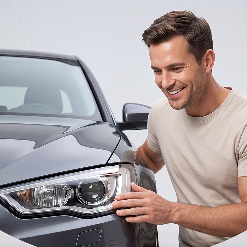 üöó LIMITED-TIME 30% OFF! üí• Ultimate Headlight Renovation Liquid ‚Äì Removes Yellowing, UV Protection, Kit Included ‚ú®