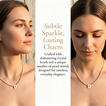 üì¢üì¢40% OFF !! ‚è∞Romantic Initial Beaded Choker Necklace