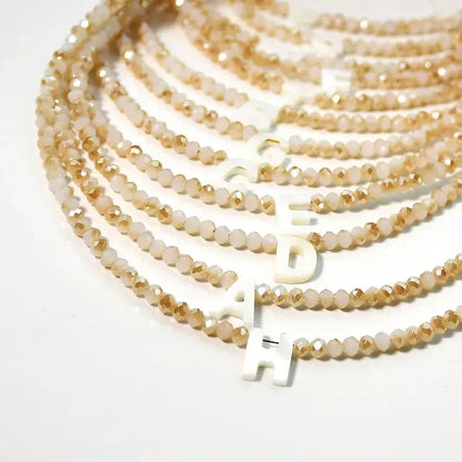 üì¢üì¢40% OFF !! ‚è∞Romantic Initial Beaded Choker Necklace