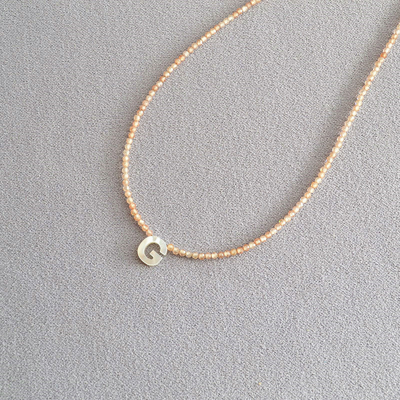 üì¢üì¢40% OFF !! ‚è∞Romantic Initial Beaded Choker Necklace