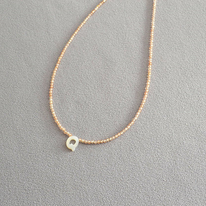 üì¢üì¢40% OFF !! ‚è∞Romantic Initial Beaded Choker Necklace